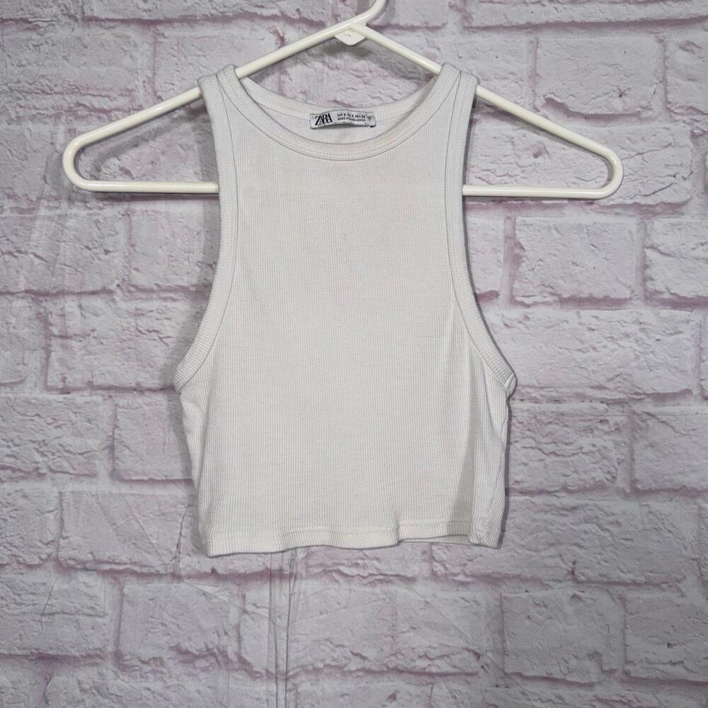 Zara Women's Small Ribbed Tank Top